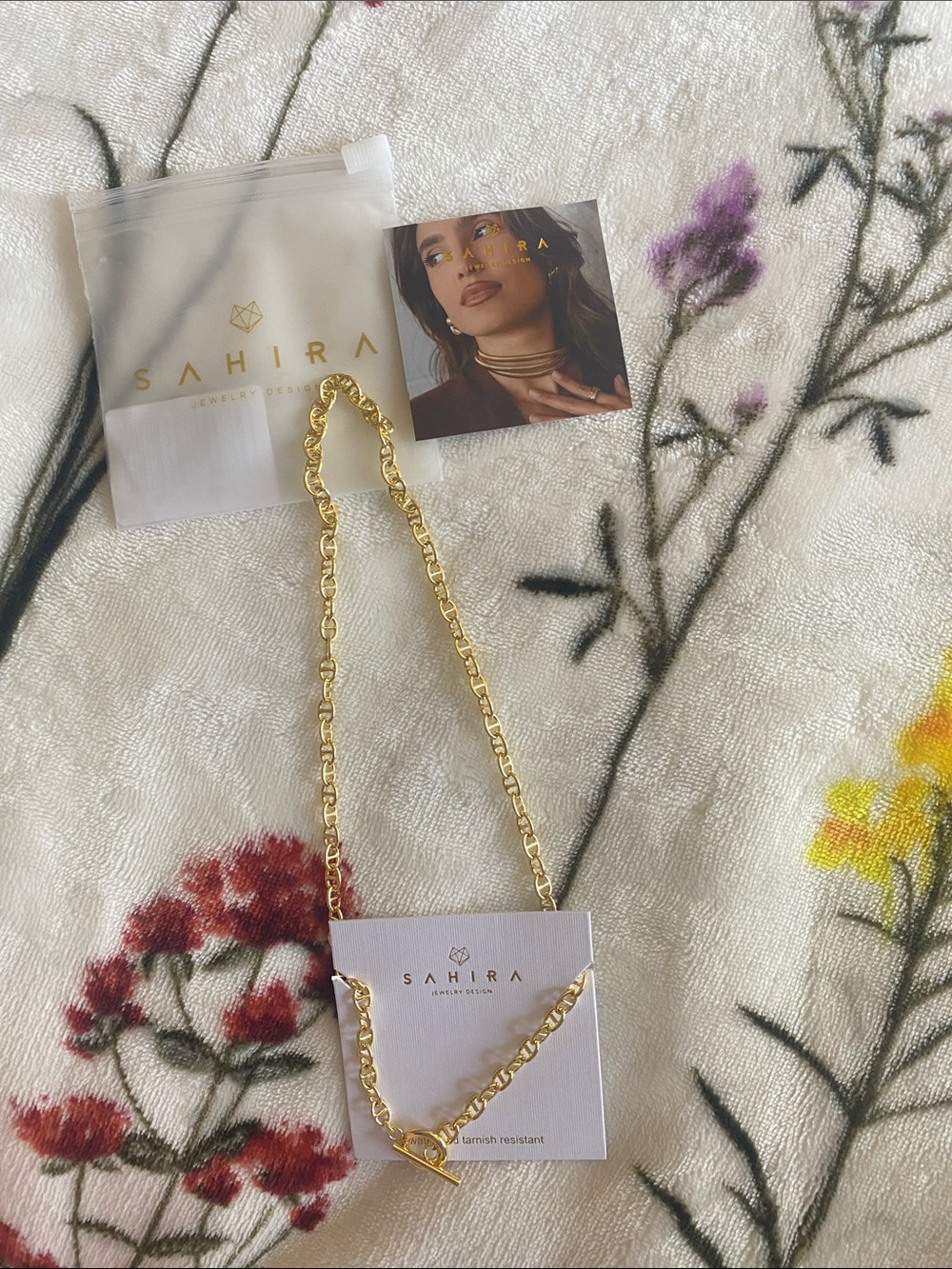 Sahira Gold Chain Necklace